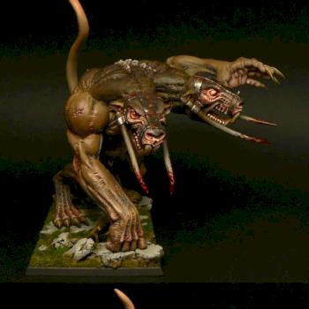 FLINT-FANG, Kill-Thing of teh Infernal Pits by deadfishpainting