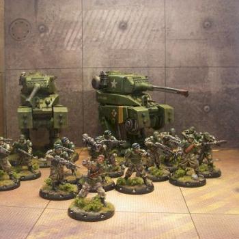 DUST Tactics American Army by -=Lazuli=-