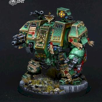 Dark Angels Dreadnought by HopeRiver