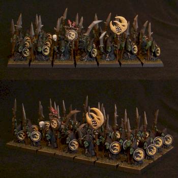 Night Goblin spearmen by In Chigh P.I.