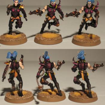 Dark Eldar Bloodbrides by Jehoel