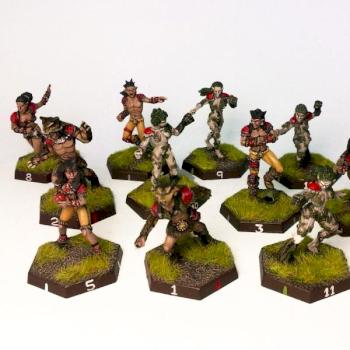 Impact! Timberline Wood Elf Team by Impactminiatures