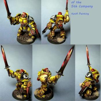 Imperial Fist Captain by Ulrik