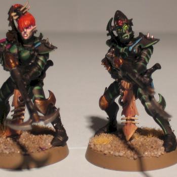 Dark eldar warriors by Jehoel