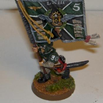 7/2008 - Cadian Standard Bearer by JesterzUSMC