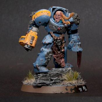 Space Wolves Wolf Guard Terminator by gimiak