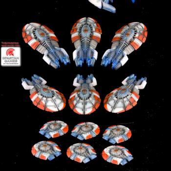 Firestorm Armada DIRECTORATE starter box Fleet in by Tzardauker