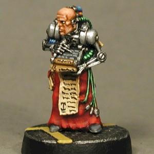 Adeptus Mechanicus Acolyte Scriber by witchhunter