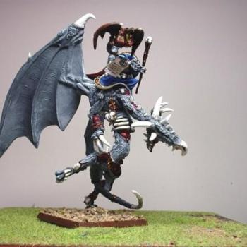 Zacharias The Everliving On Zombie Dragon by Icon Miniatures