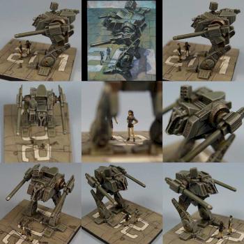 Battletech Shadow Cat Diorama by Bannockburn