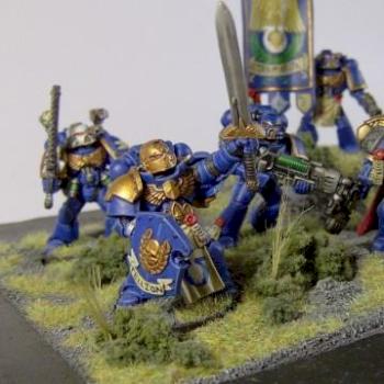 ultramarine command squad by wingnut