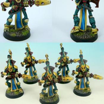 Eldar Wraithguard Squad by nano