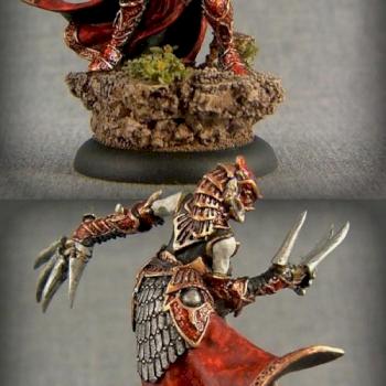 HORDES Skorne Warlock Morghoul by ModelPainter