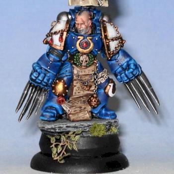 Ltd Edition Captain Sicarius of the Ultramarines (repost- better photo!) by OrkyDave