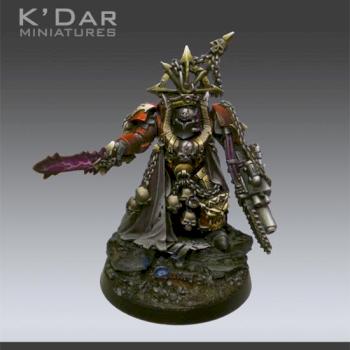 Red Corsairs Terminator Lord by KDar