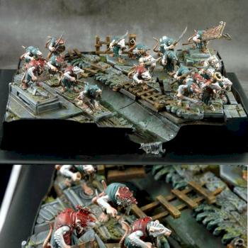 Skaven Albino Council Regiment by megazord_man