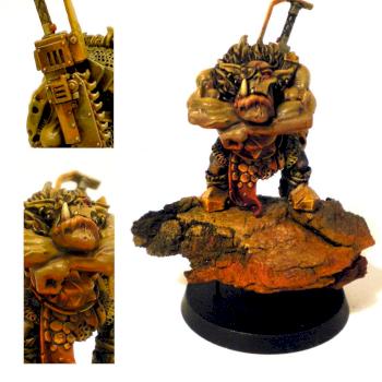 ORK WARBOSS by $kull$ gun$ and fire