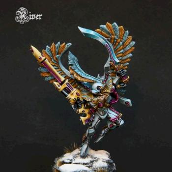 Eldar Phoenix Lord Baharroth by HopeRiver