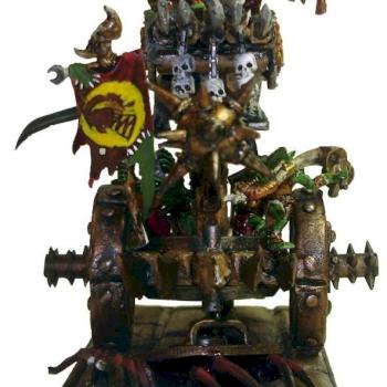 Scratch-built Troll-Cycle Pump Wagon by grayorc