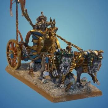 Tomb King Sphinx Chariot Conversion by grayorc