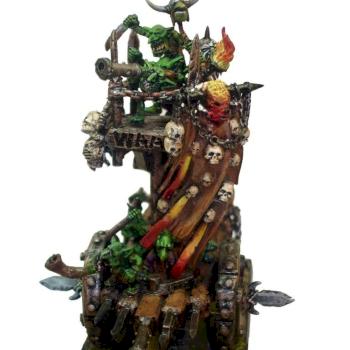 Scratch-built Troll-Barrow Pump Wagon by grayorc