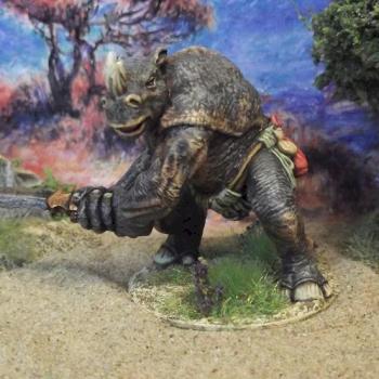 Rhino beastman by snuurg