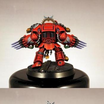 Space Hulk Blood Angels Terminator (Brother Claudio) by glazed over