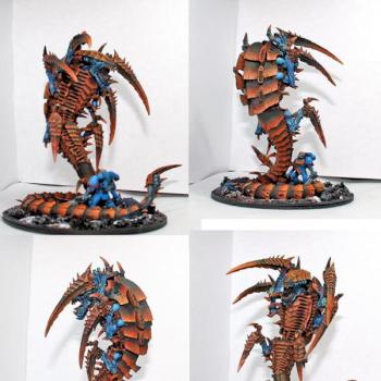 Tyranid Trygon by kostoglot