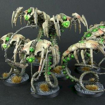 Necron Canoptek Wraiths by Jarrett