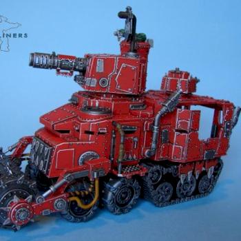 Ork Battlewagon w/ Deff Rolla by Kenndogg