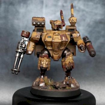 Tau XV8 Crisis Battlesuit by jason