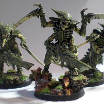 Tyranid Warriors by Vermillion_