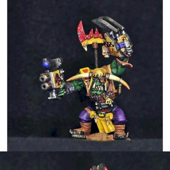 Bad Moonz Ork Nob #2 with Power Klaw by Subversivus