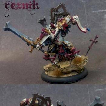 High Executioner Servath Reznik, Protectorate of Menoth by ashdown