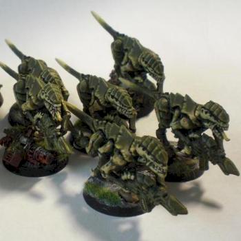 Tyranid Termagant Brood by Vermillion_