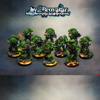 Salamander Tactical Squad by Brovatar