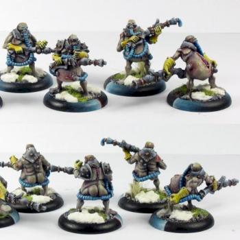 Warmachine Cryx Bile Thralls Unit by Bu2