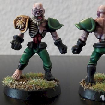 Blood Bowl Undead Zombie, BloodBowl Untoten Zombie by Dino