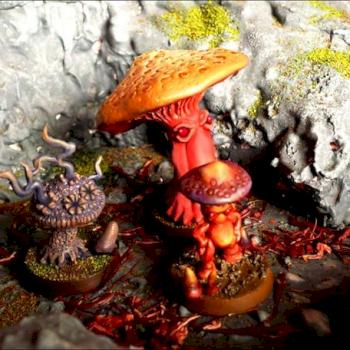 Myconid Sprout Mini Mushroom man by Atom