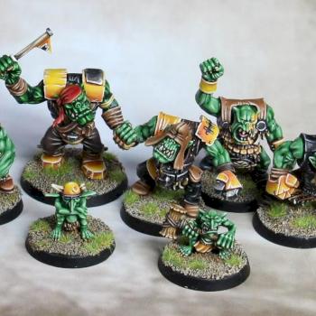 Blood Bowl Fans for bleachers by Dino