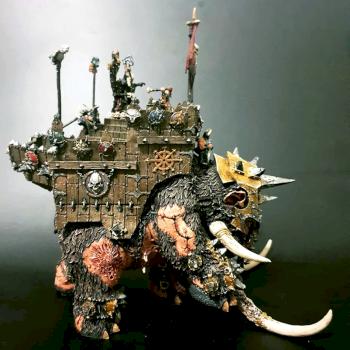 Chaos War mammoth by Feinar