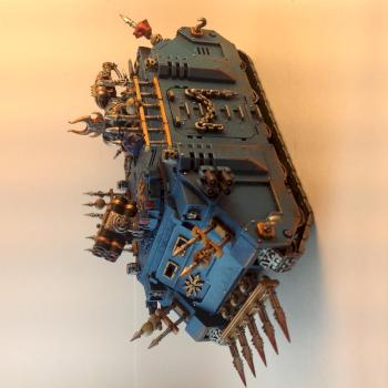 40k Chaos Rhino Thousand Sons by Dad Paints Minis