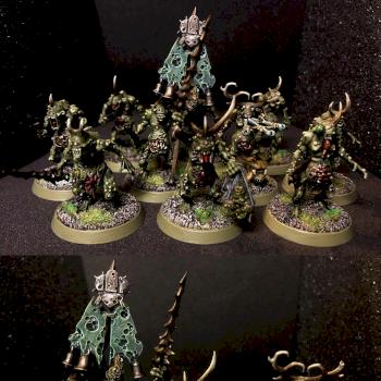 Plaguebearer of Nurgle by Graishak