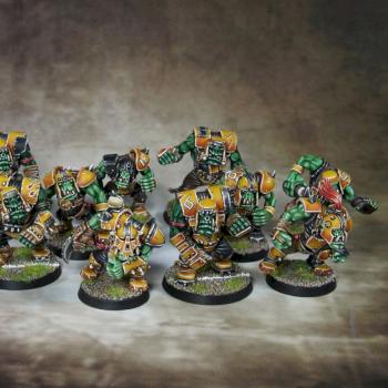 Blood Bowl Mork's Maulers by Dino