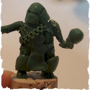 Sculpted Plague Marine #5 (Work in progress) by moonmin82