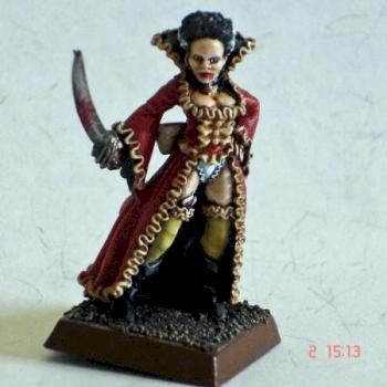 Mordheim Vampire by grahamdbailey