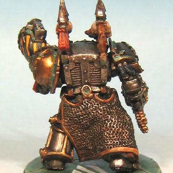 Iron Warrior Terminator by green stuff