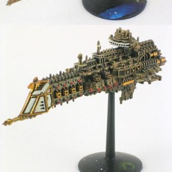 Battlefleet Gothic capital ships by Tauwolf