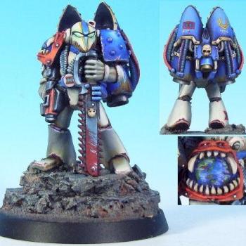 World Eaters Sergeant, Pre-Heresy Ver. by QiaoZhong