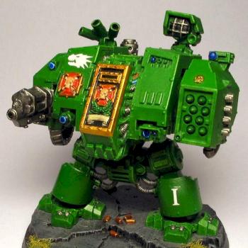 Salamander Dreadnought by requiemau